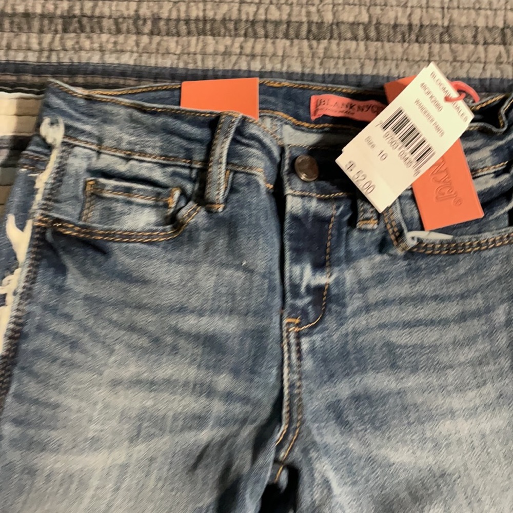NEW NWT GIRLS BLANK JEANS SIZE 10 and SIZE 12   MSRP $52. MUST BE BUNDLED - Picture 2 of 10